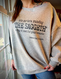 Women's 'No-Bra Sunday' Sweatshirt