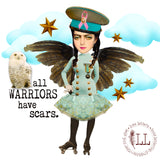 CANCER: All Warriors Have Scars mug