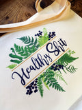 Healthy Shit tote