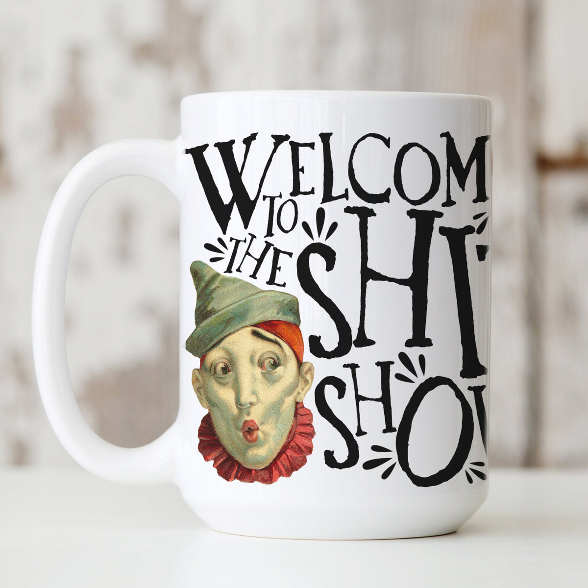 Welcome To The Shitshow Mug - Sweet Paper