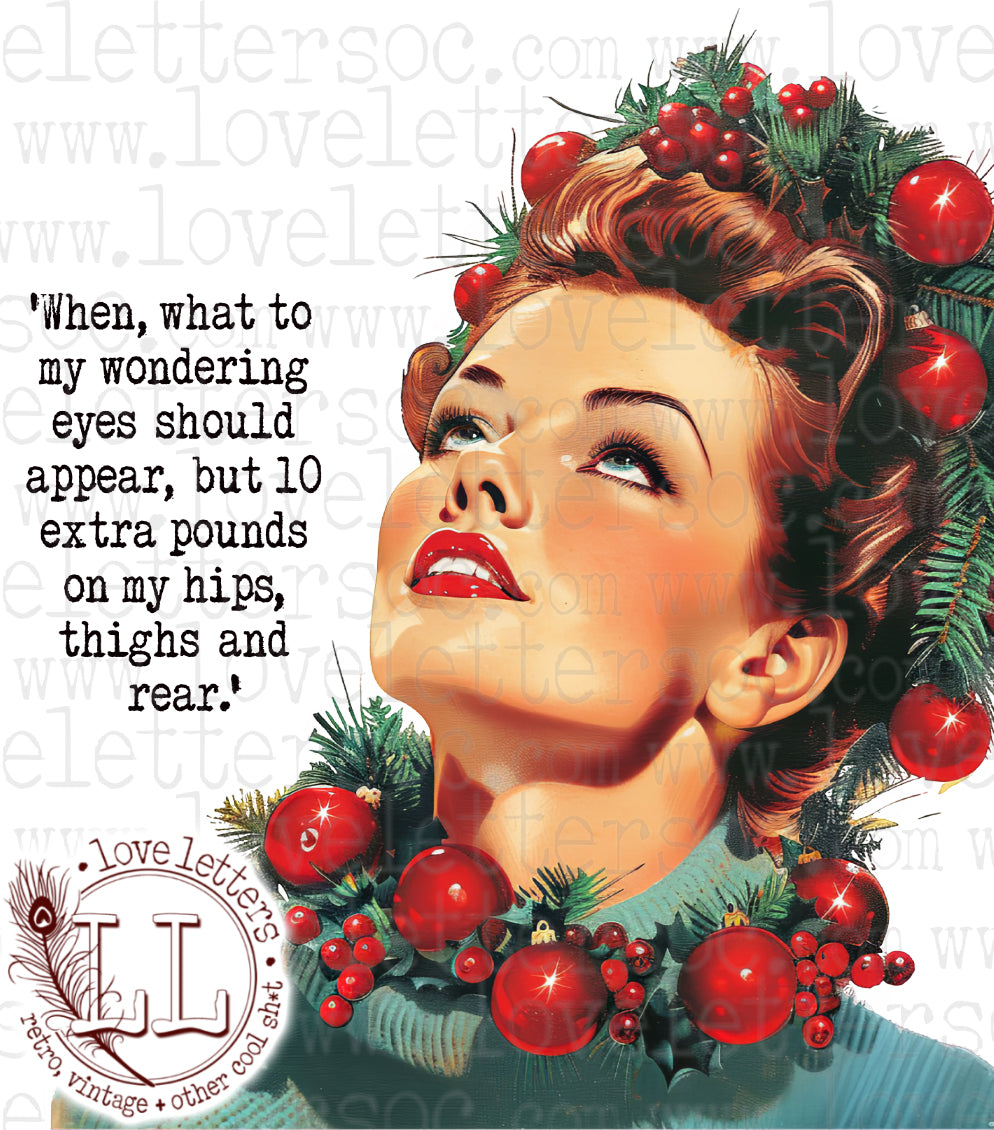 CHRISTMAS: 10 Extra Pounds… Kitchen Towel