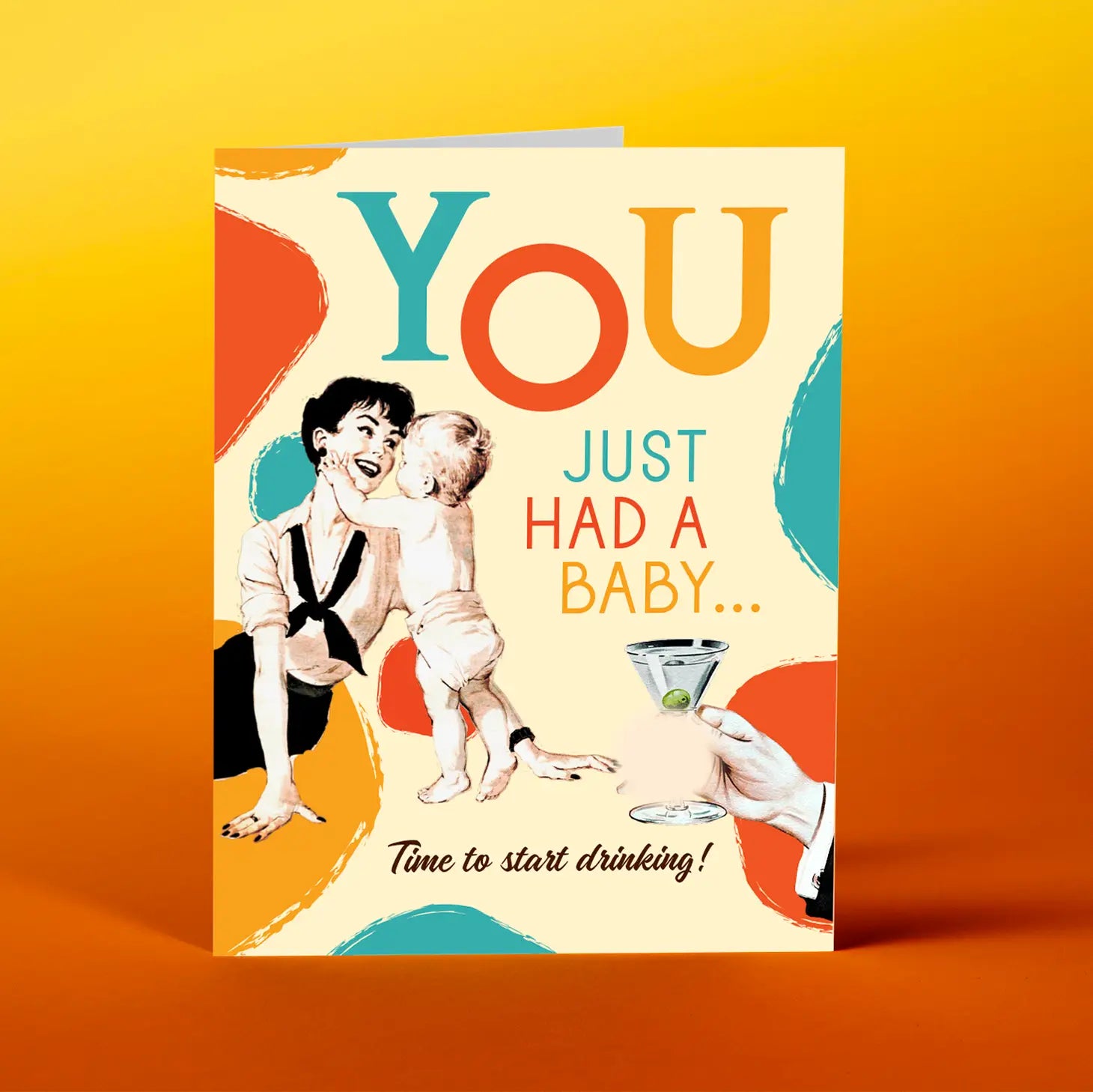 GREETING CARD: New Baby card