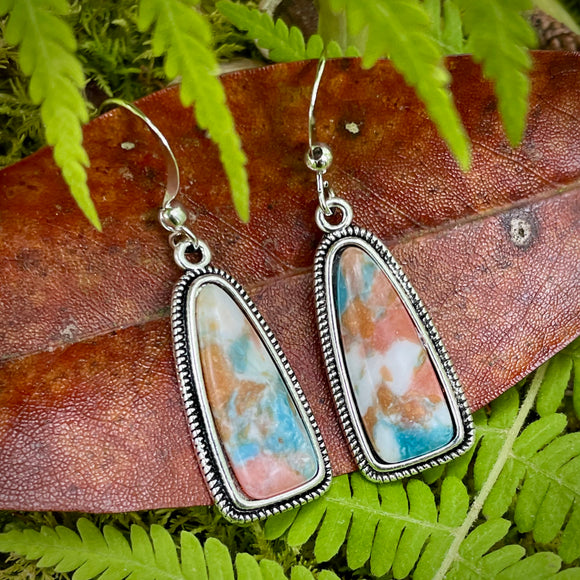 JEWELRY: Natural Turquoise Earrings