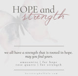 CANCER: Hope + Strength Bracelet