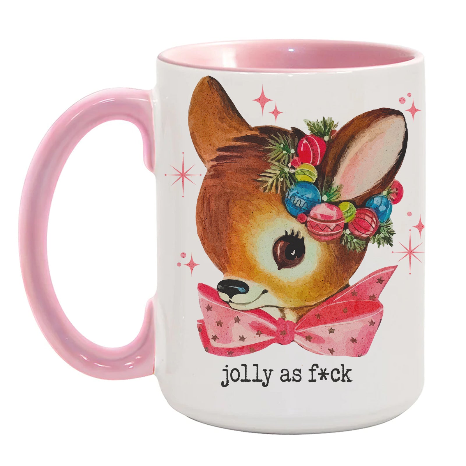 CHRISTMAS: Jolly as F*ck {pink}