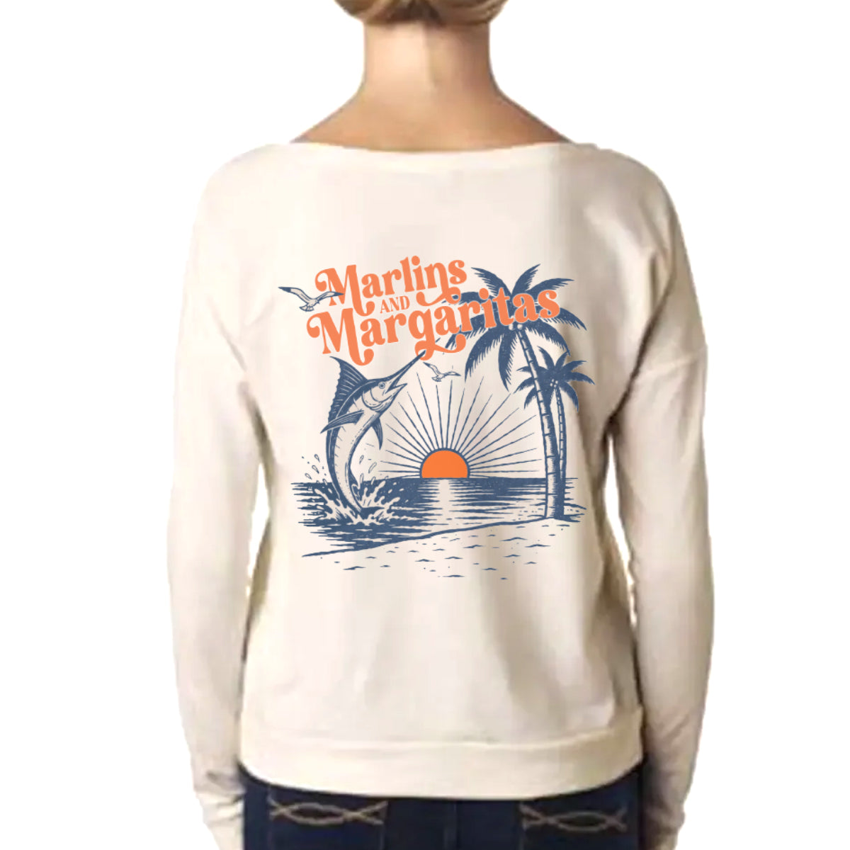 Marlins + Margaritas Lightweight Pullover