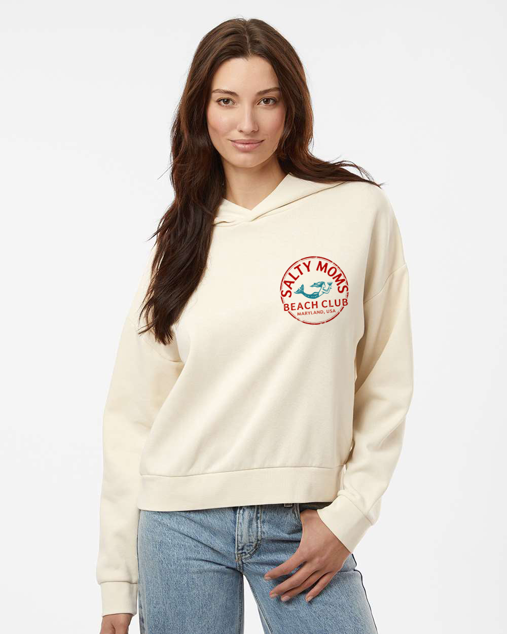 Salty Moms Beach Club Sunday Hoodie