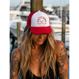 Salty Moms Beach Club trucker hat