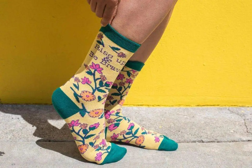 SOCKS: Rise Up + Be Brave {womens]