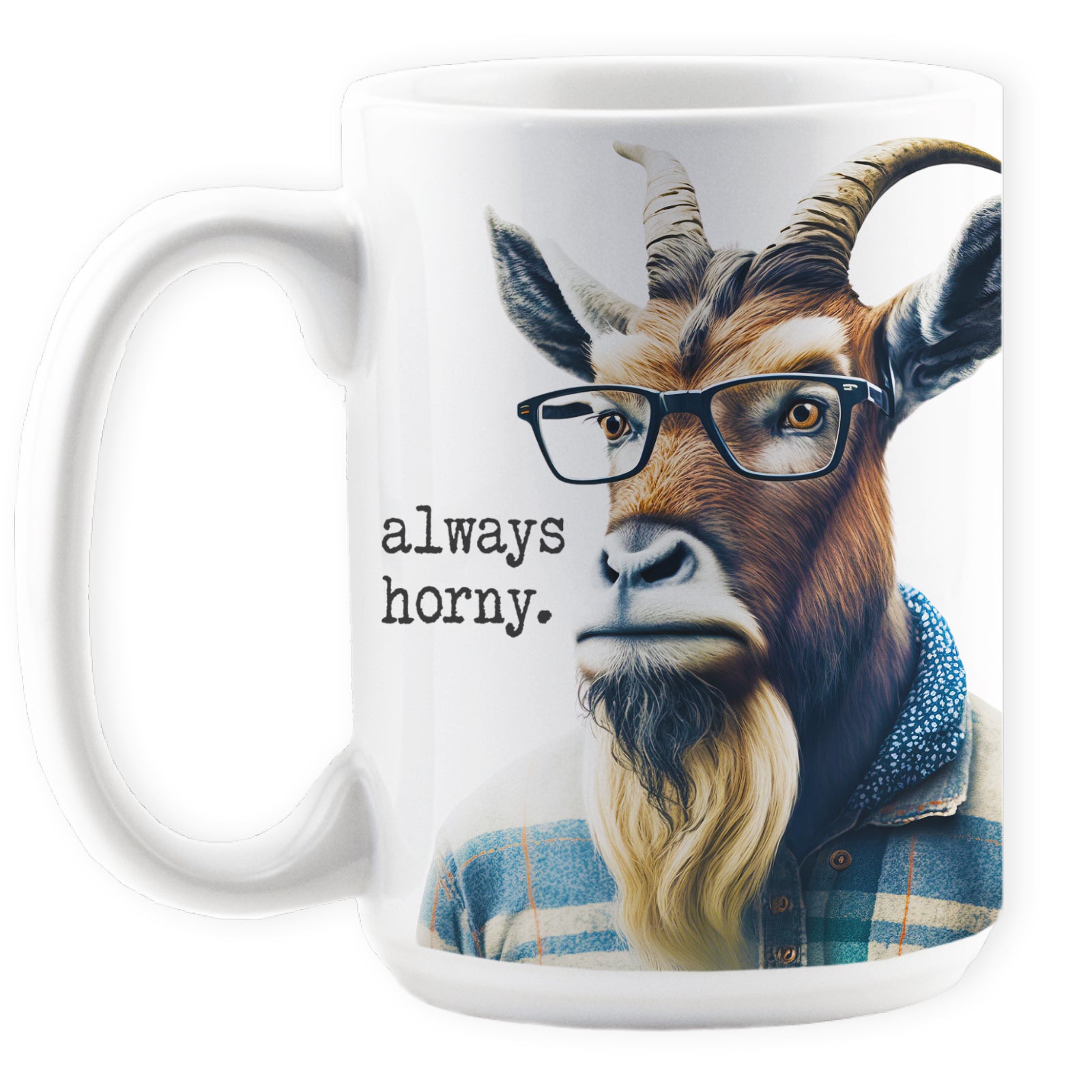 'SHOW' ANIMALS: Always Horny mug