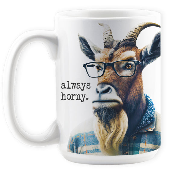 'SHOW' ANIMALS: Always Horny mug