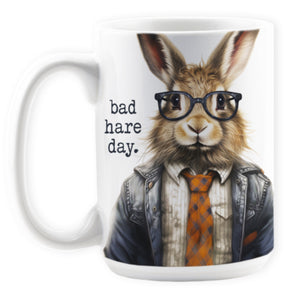 'SHOW' ANIMALS: Bad Hare Day mug
