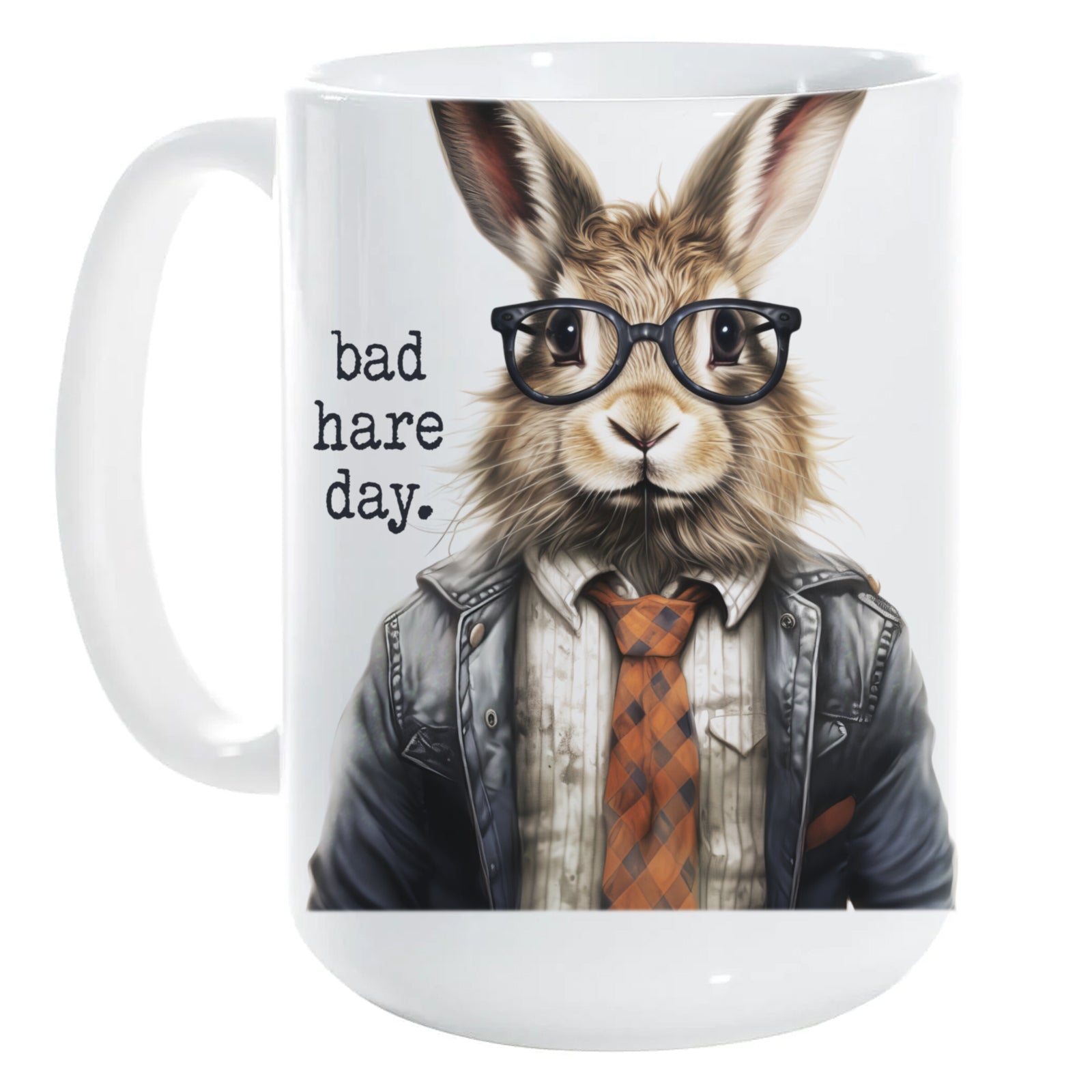 'SHOW' ANIMALS: Bad Hare Day mug