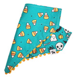 Halloween Dog Collar Bandana (reversible)