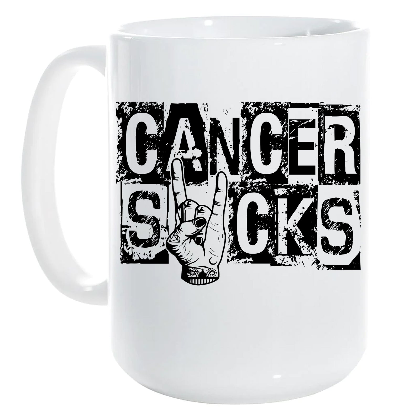 CANCER Sucks mug {man/woman)