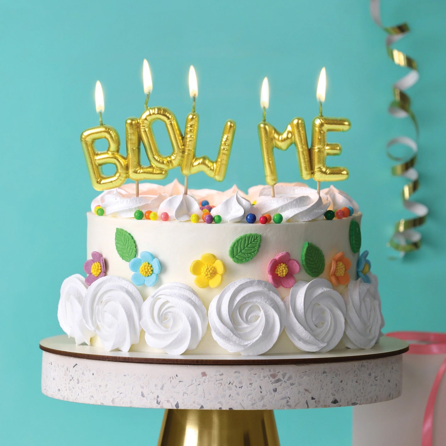 BIRTHDAY: 'Blow Me' Birthday Candles