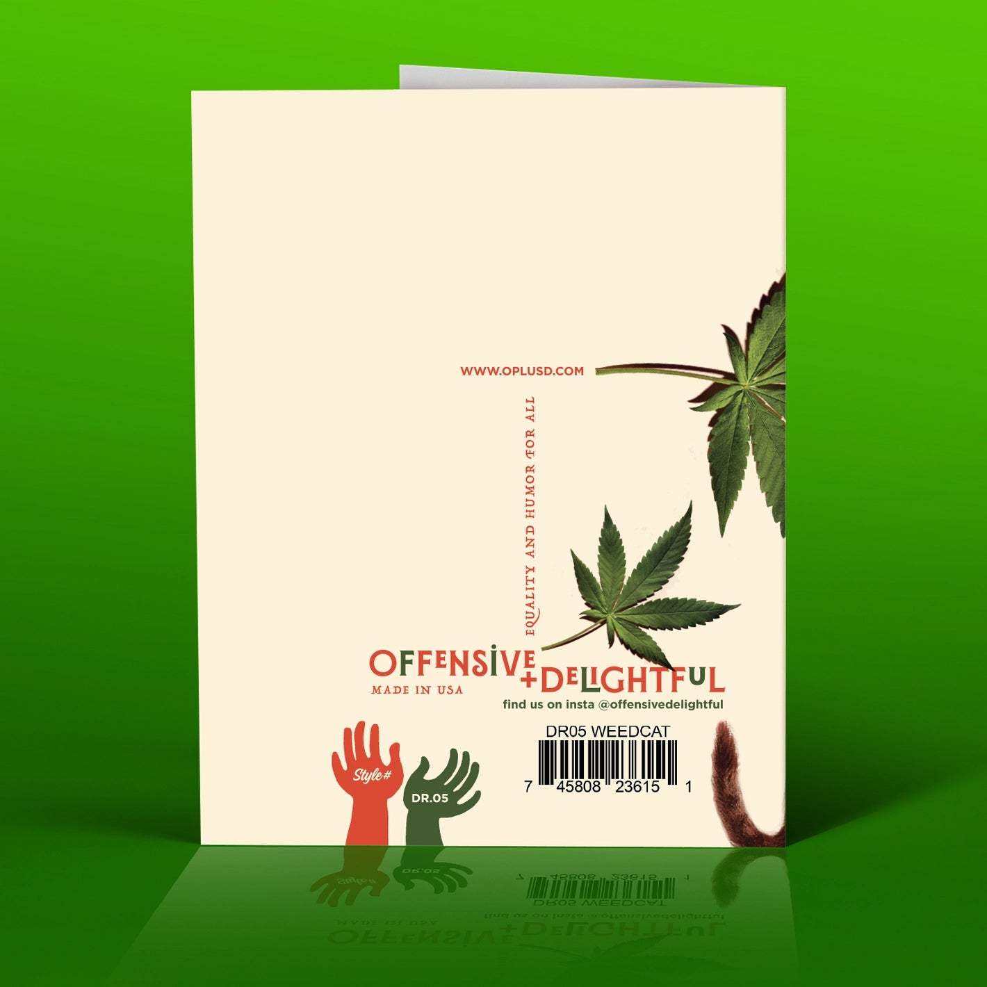 GREETING CARD: Let's Have a Little Fun… Smoke a Little Weed…