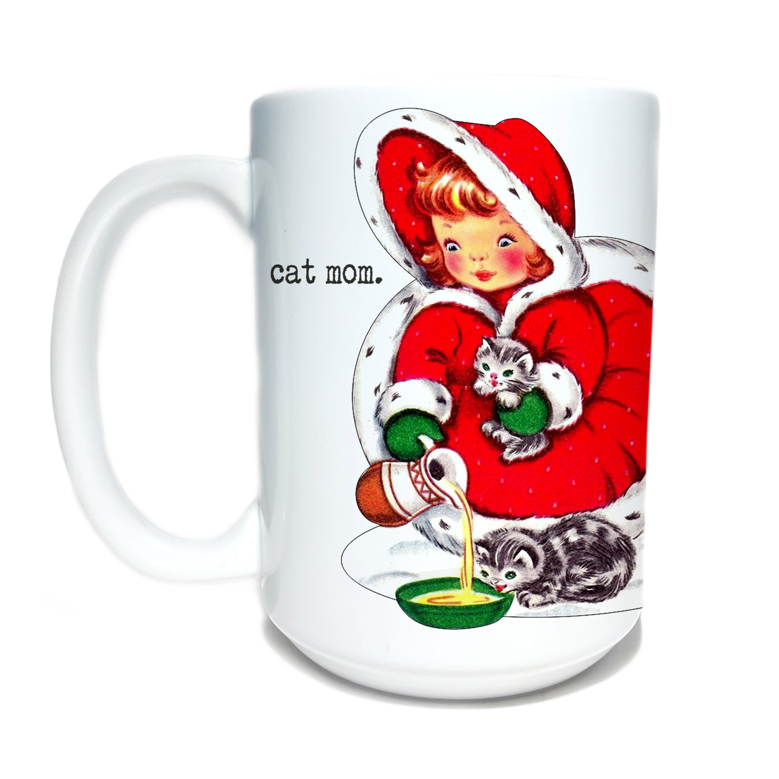 CHRISTMAS: Cat Mom mug