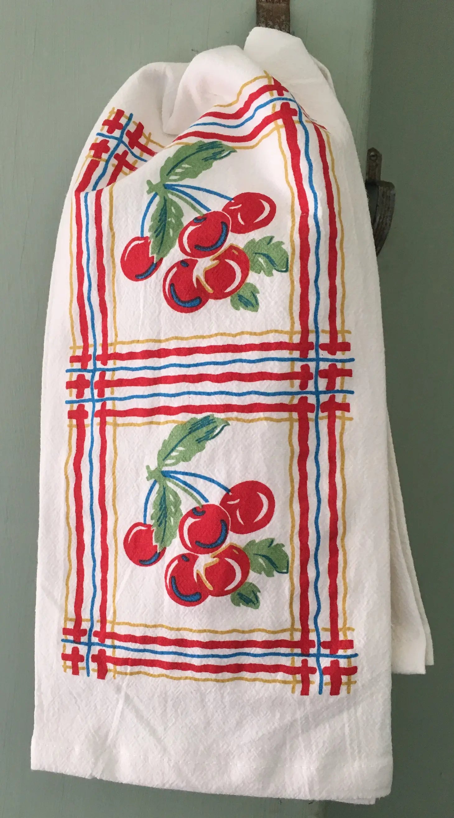 Vintage cherries / Kitchen Towel