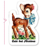 Cute But Anxious / Sticker