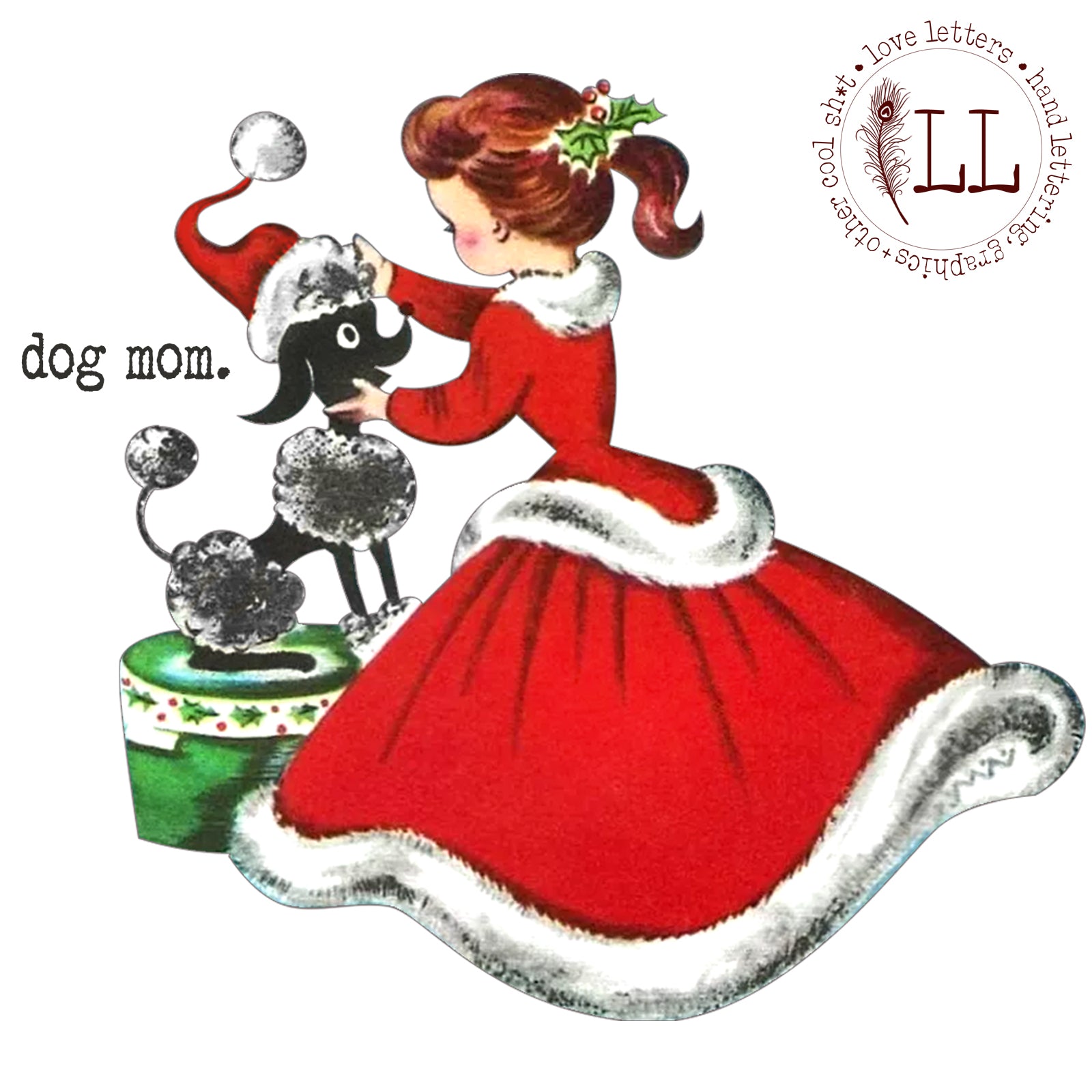 CHRISTMAS: Dog Mom mug