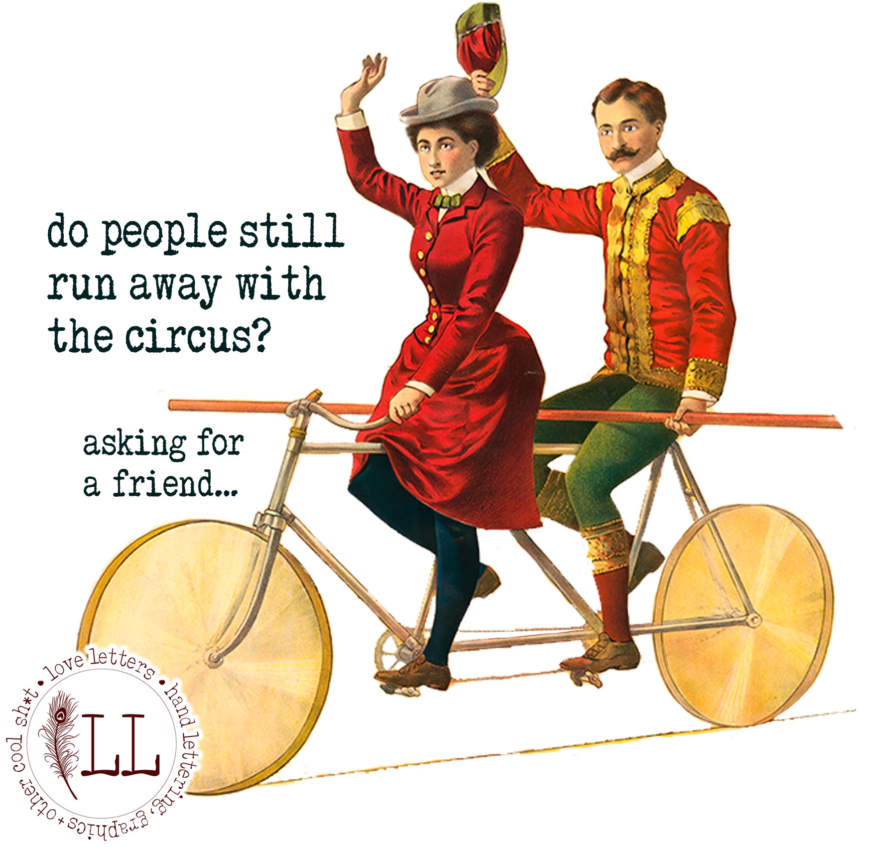 CIRCUS SERIES: Do People Still Run Away mug