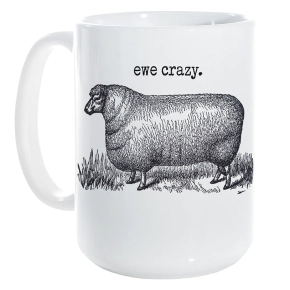 Ewe Crazy mug