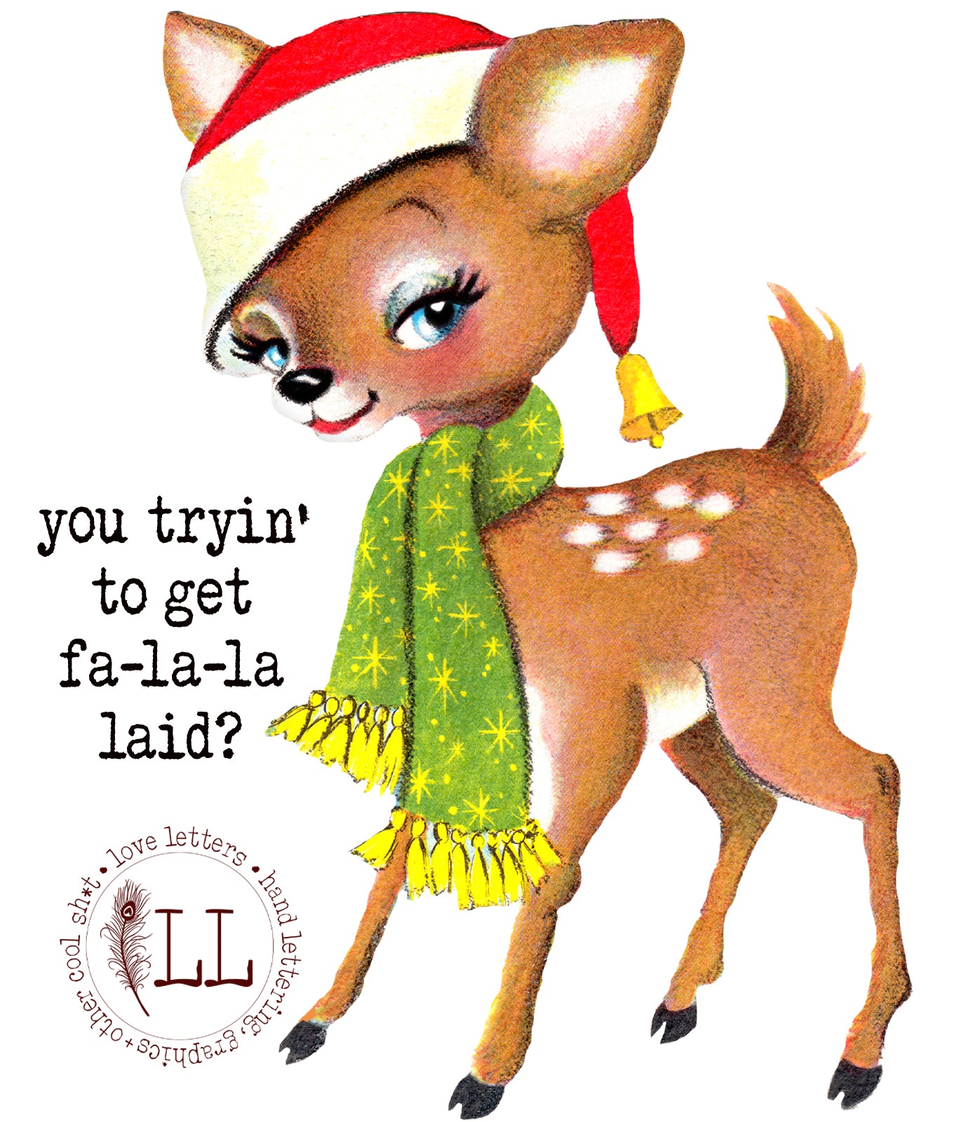 CHRISTMAS: Fa-la-la-laid mug