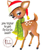 CHRISTMAS: Fa-la-la-laid mug