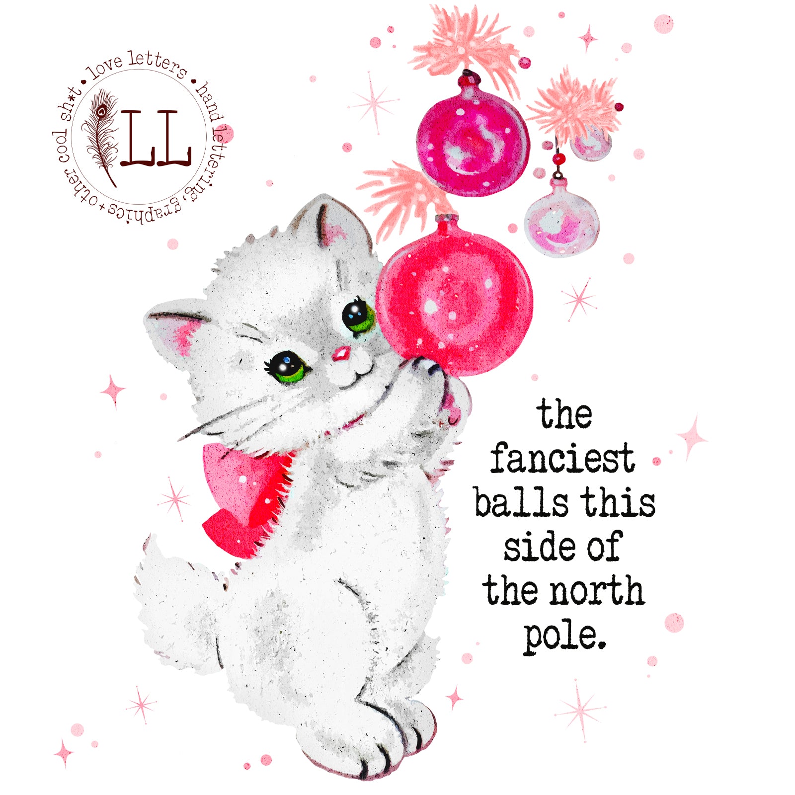 CHRISTMAS: Fanciest Balls this Side of the North Pole