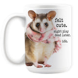 'SHOW' ANIMALS: Felt Cute mug