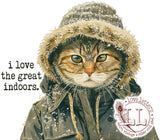 'SHOW' ANIMALS: I Love the Great Indoors mug