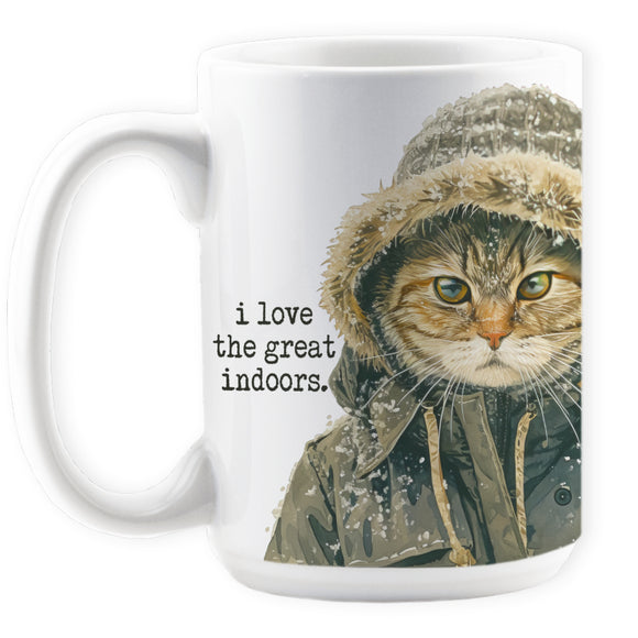 'SHOW' ANIMALS: I Love the Great Indoors mug