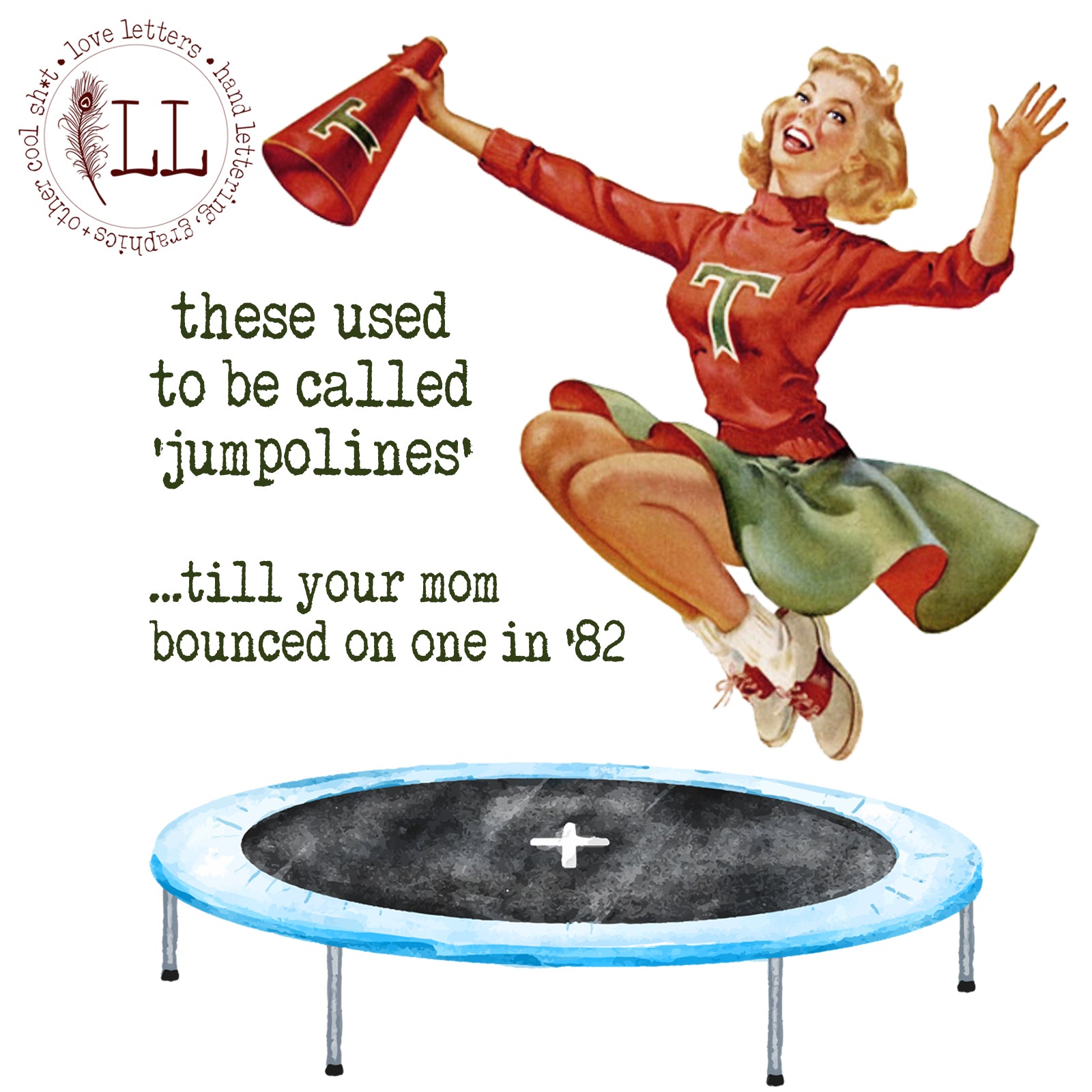 SASSY SEX KITTEN: Trampoline