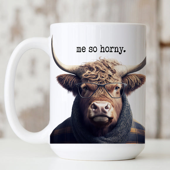 'SHOW' ANIMALS: Me So Horny mug