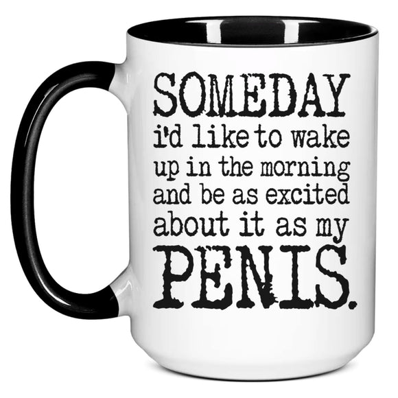 SAILOR BETTY: Excited Penis mug
