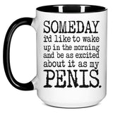 SAILOR BETTY: Excited Penis mug