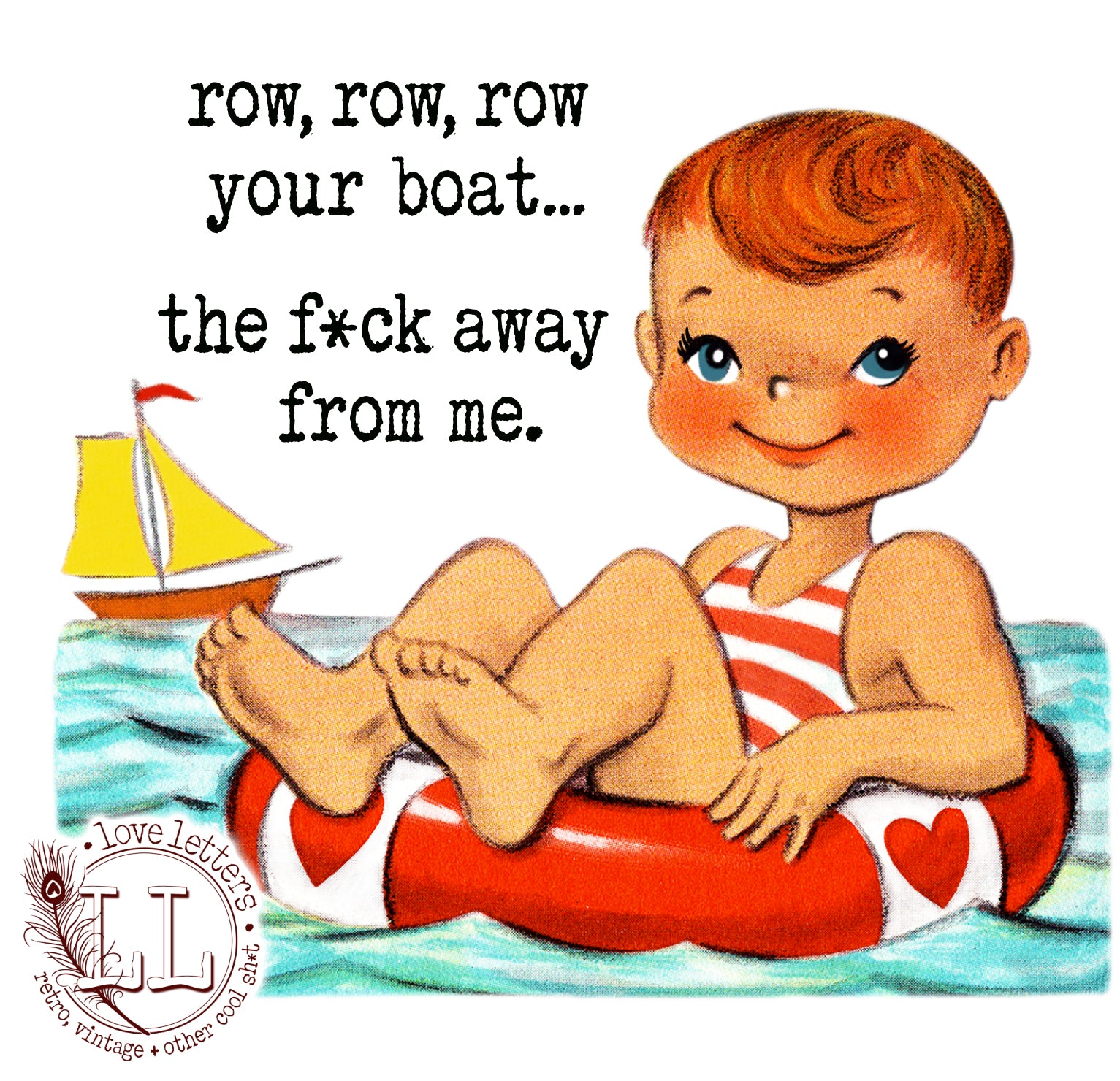Row, Row, Row Your Boat… mug