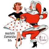 CHRISTMAS: Santa's Favorite Ho mug