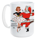 CHRISTMAS: Santa's Favorite Ho mug