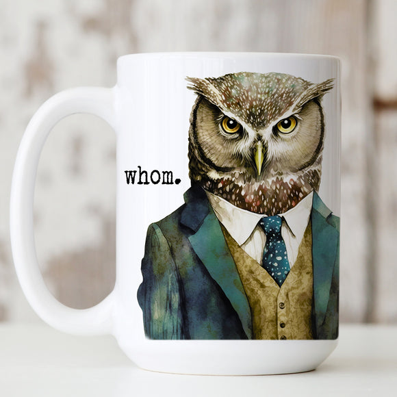 Whom mug