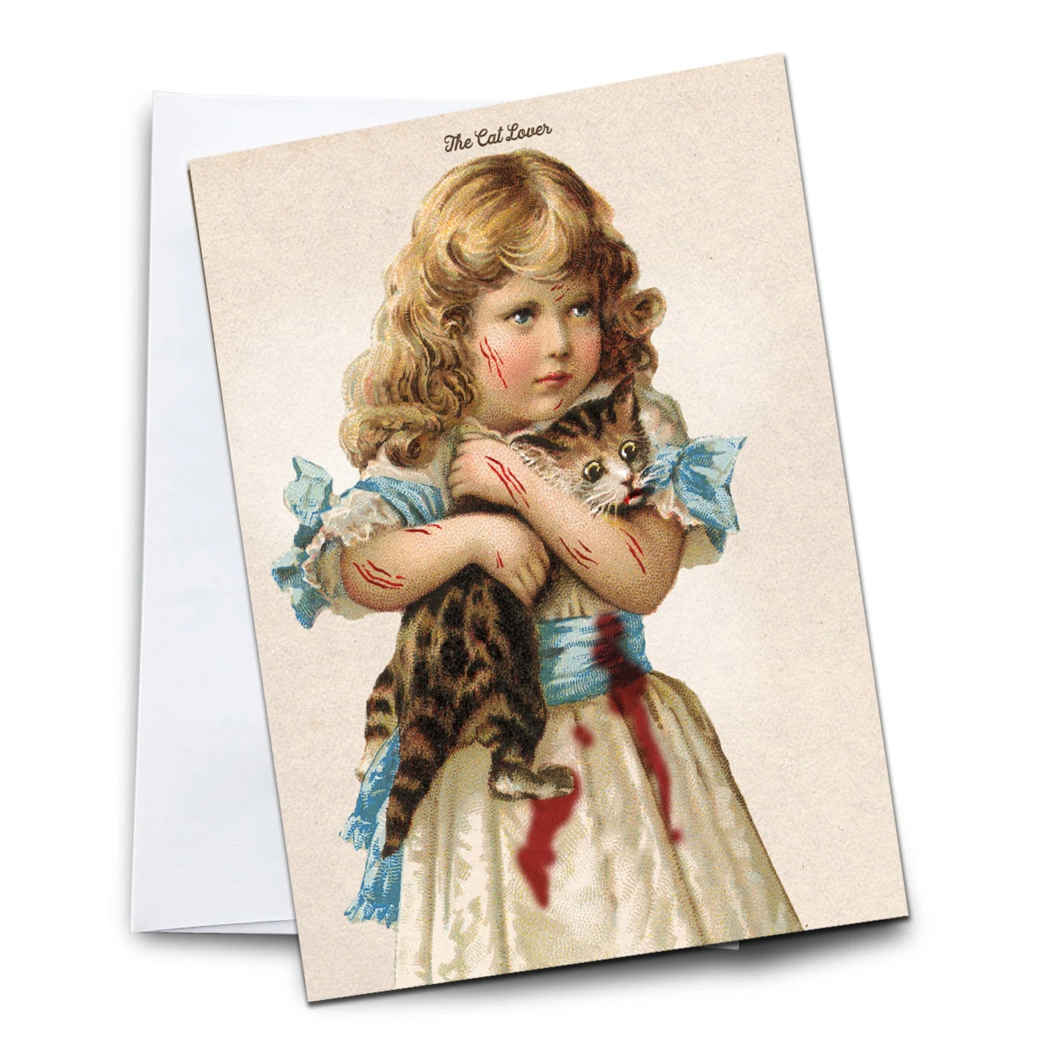 GREETING CARD: Cat Lover card