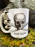 HALLOWEEN: Dead Tired skully mug