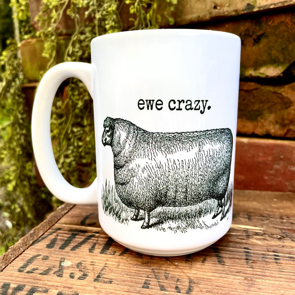 Ewe Crazy mug