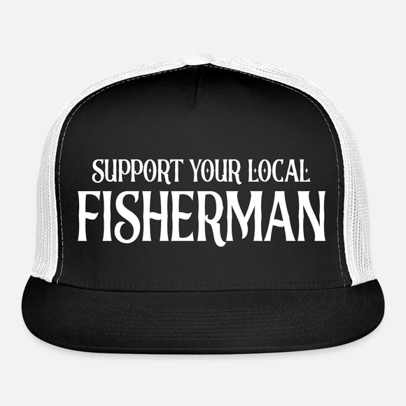 TRUCKER HAT: Support Your Local Fisherman
