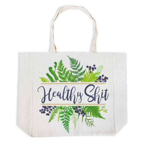 Healthy Shit tote