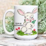 EASTER: Kiss My Cottontail mug