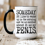 SAILOR BETTY: Excited Penis mug