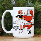CHRISTMAS: Santa's Favorite Ho mug