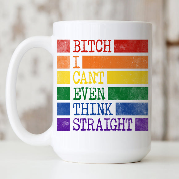 PRIDE: Can't Think Straight mug